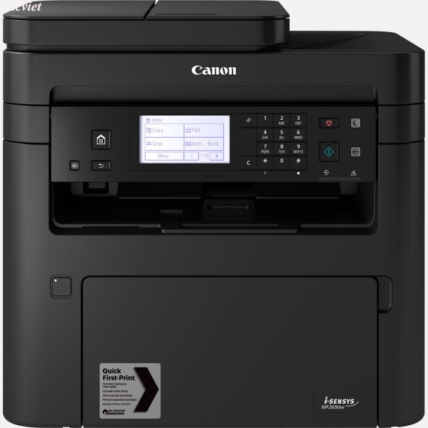 Máy in laser đen trắng Canon Đa chức năng MF269DW (Copy - In - Scan - Fax - Duplex - DADF - Wifi)