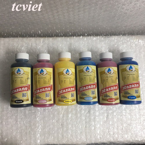 Mực in chuyển nhiệt Pigment UV Mazano chính hãng